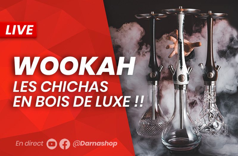 Hookah Wookah: la cachimba de alta gama con columna de madera